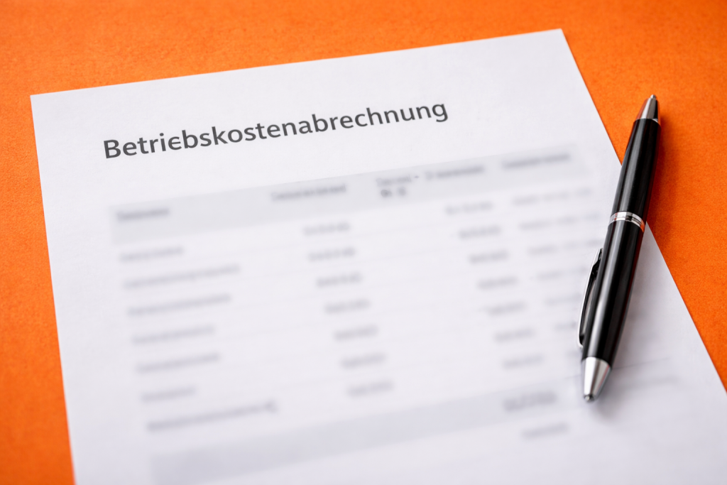 Betriebskostenabrechnung